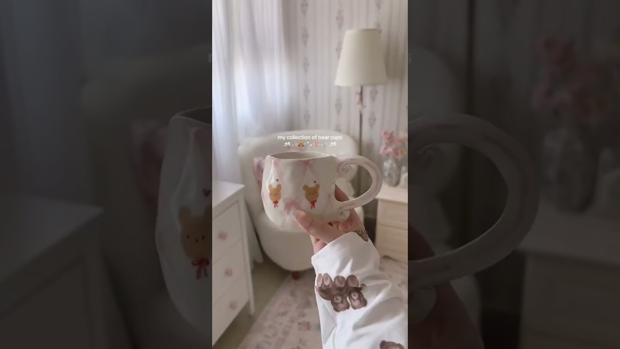 my collection of bear cups 🧸 #collection #haul #cups #bear #ytshorts #ytviral #foryou #foryourpage