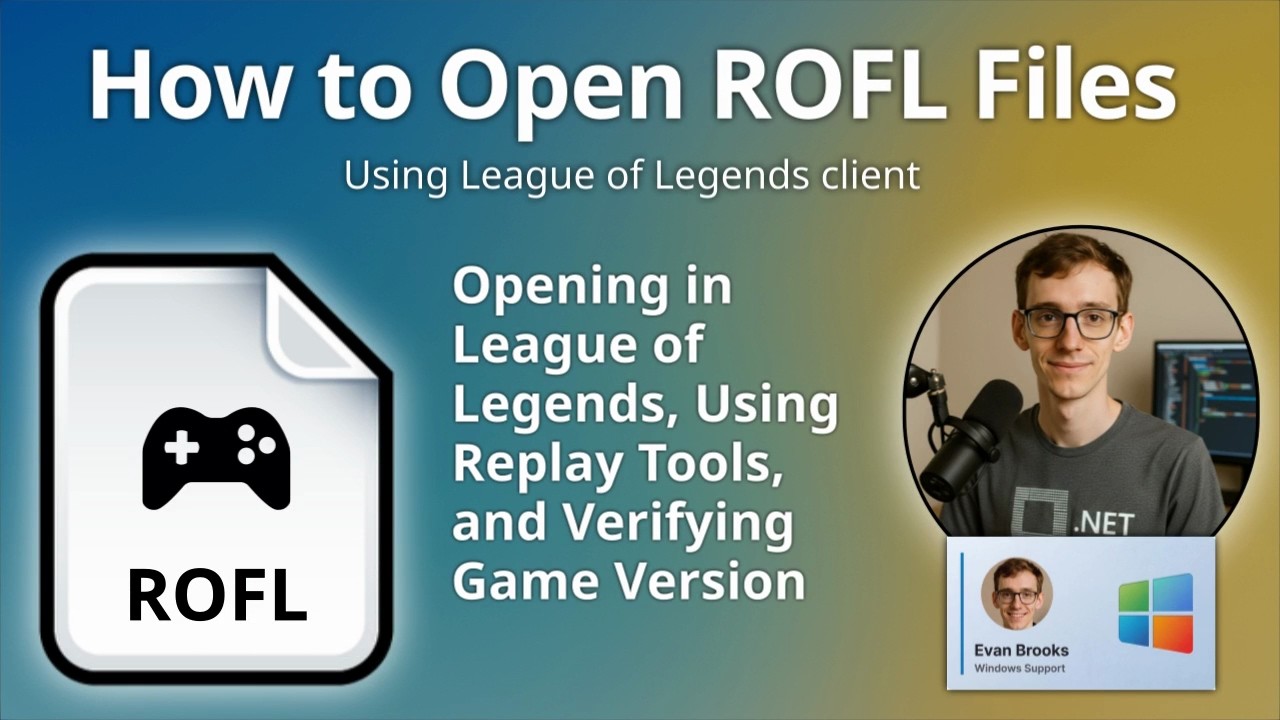 Как открыть файлы ROFL (повторы League of Legends)