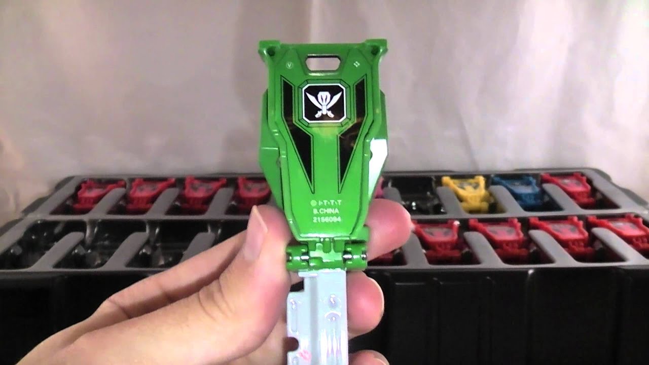 One Click Ranger Key Set Review (Kaizoku Sentai Gokaiger)