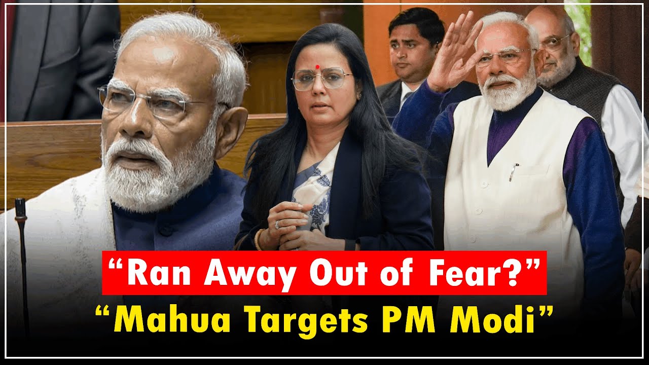 Mahua Moitra hits out at PM Modi as Lok Sabha adjourned before his scheduled speech