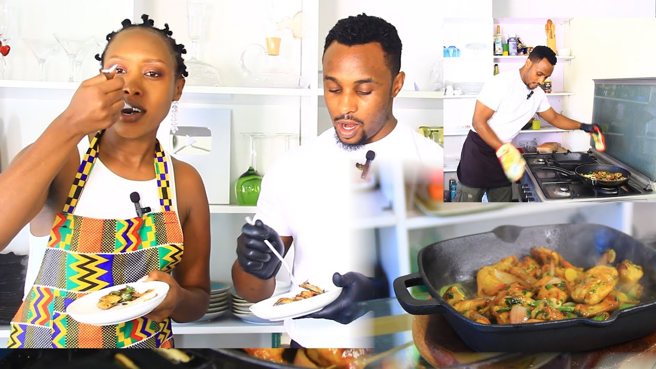 DORE UKO WATEKA CHICKEN SIZZLING WIBEREYE MU RUGO/CHICKEN SIZZLING WITH CHEF JOE