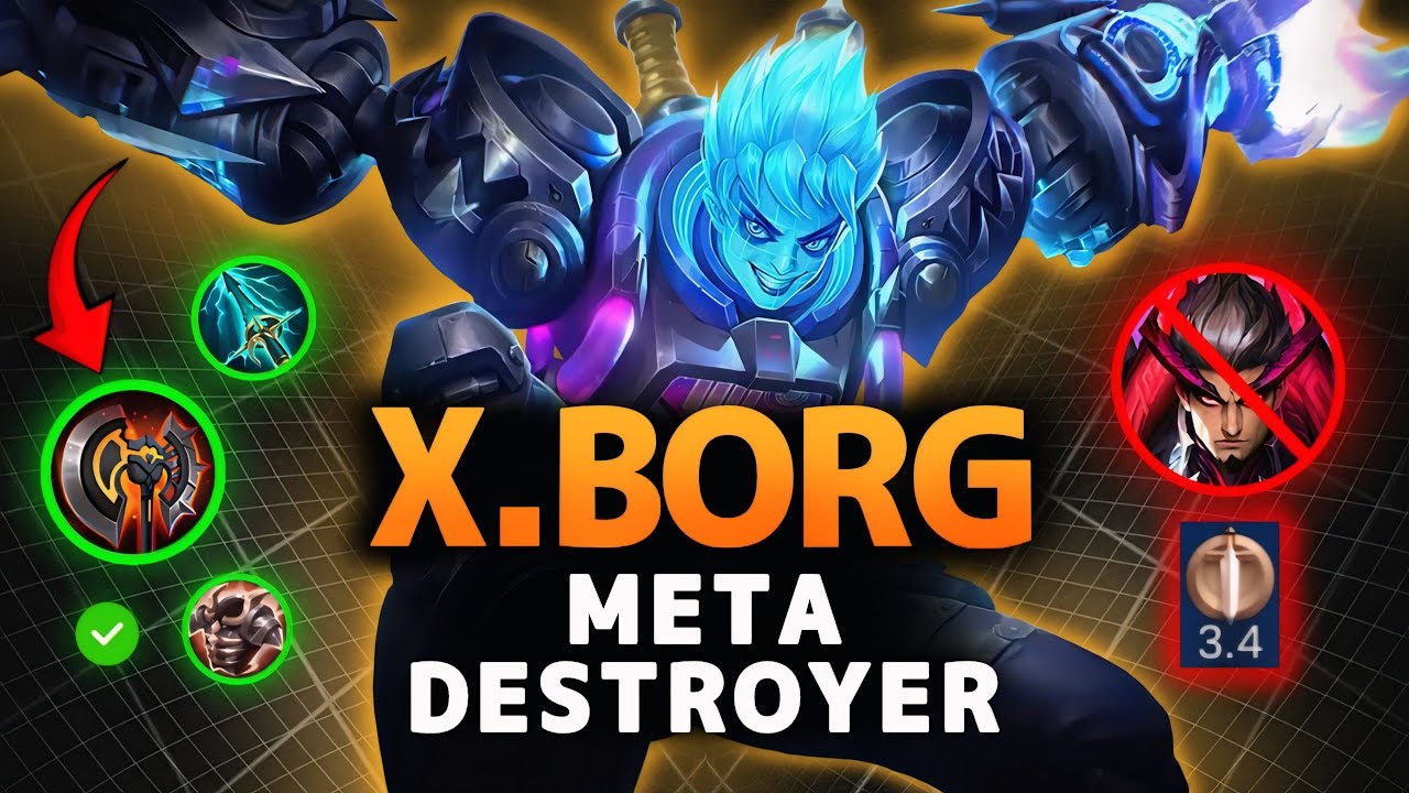 Why X.Borg is the Best Counter to META Yu Zhong | X.Borg Best Build 2026 | Mobile Legends