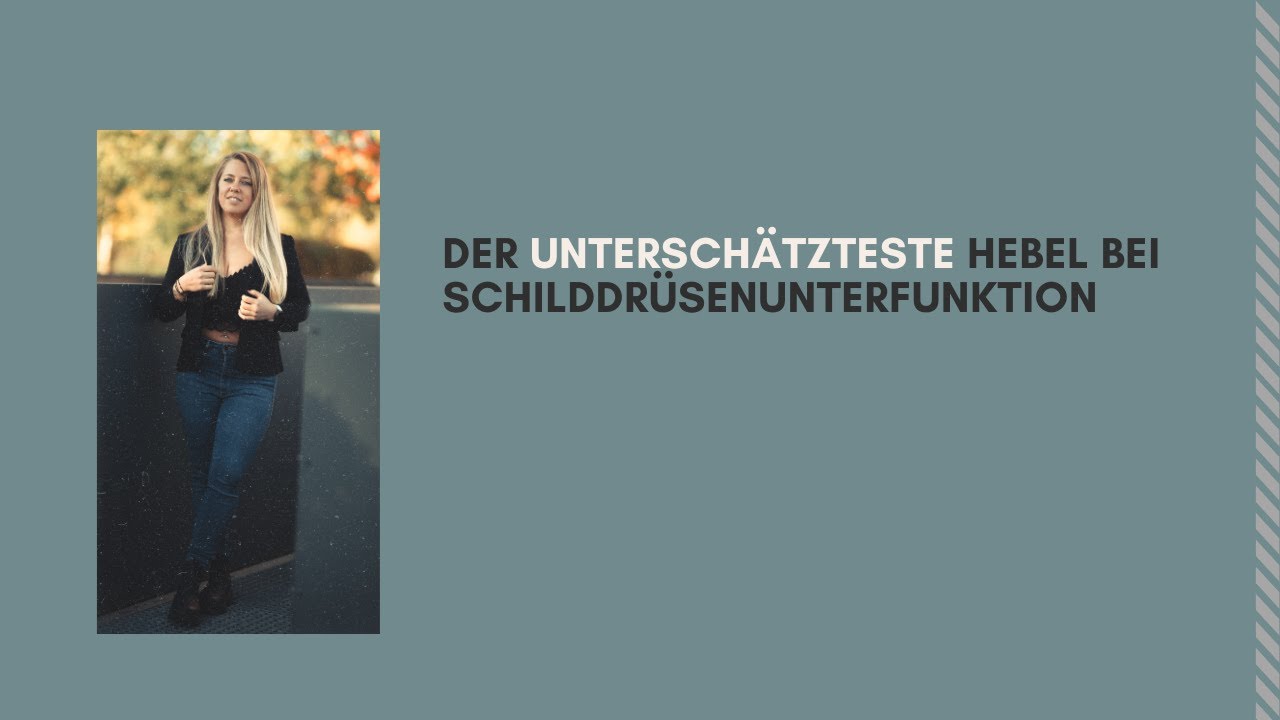 Der unterschätzteste Hebel bei Schilddrüsenunterfunktion