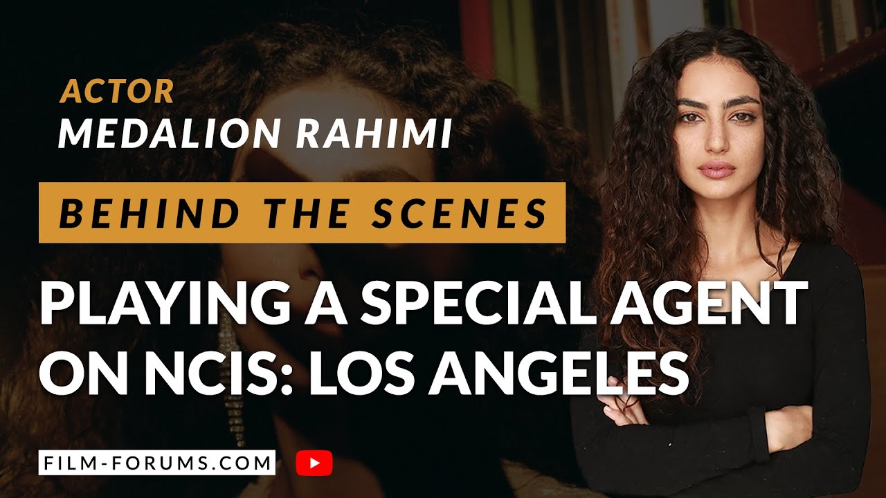 NCIS: LA STAR Medalion Rahimi | Special Agent on CBS Show | Muslim Hijabi Actor | Interview