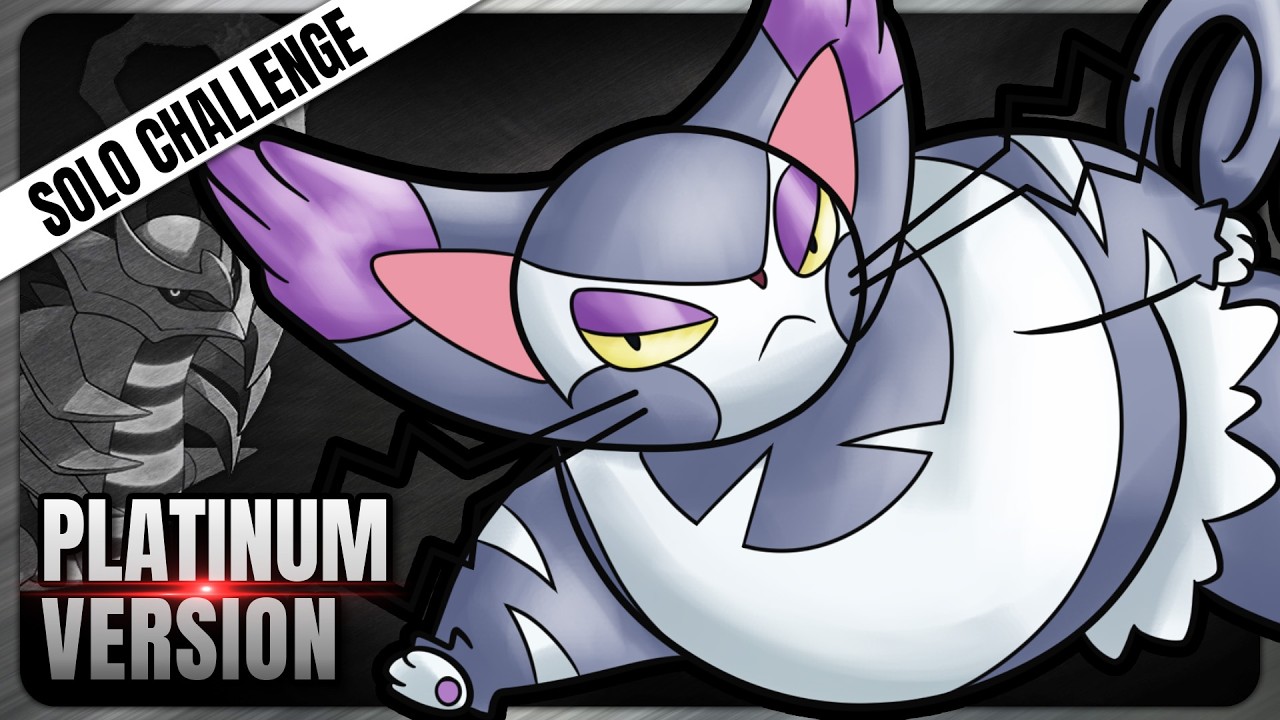 Purugly-line Solo Challenge - Pokemon Platinum
