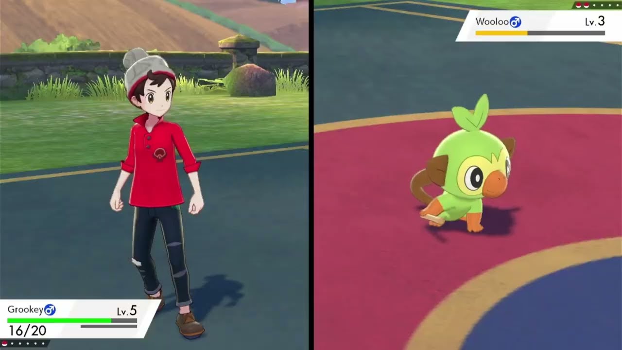 Pokemon Sword First adventure