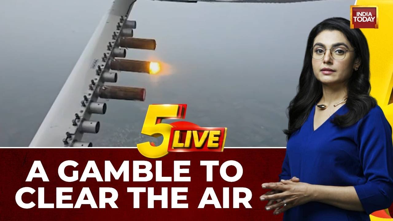 Delhi's Desperate Sky Gamble: Will Artificial Rain Wash Away Toxic Air? | Delhi Air Pollution News