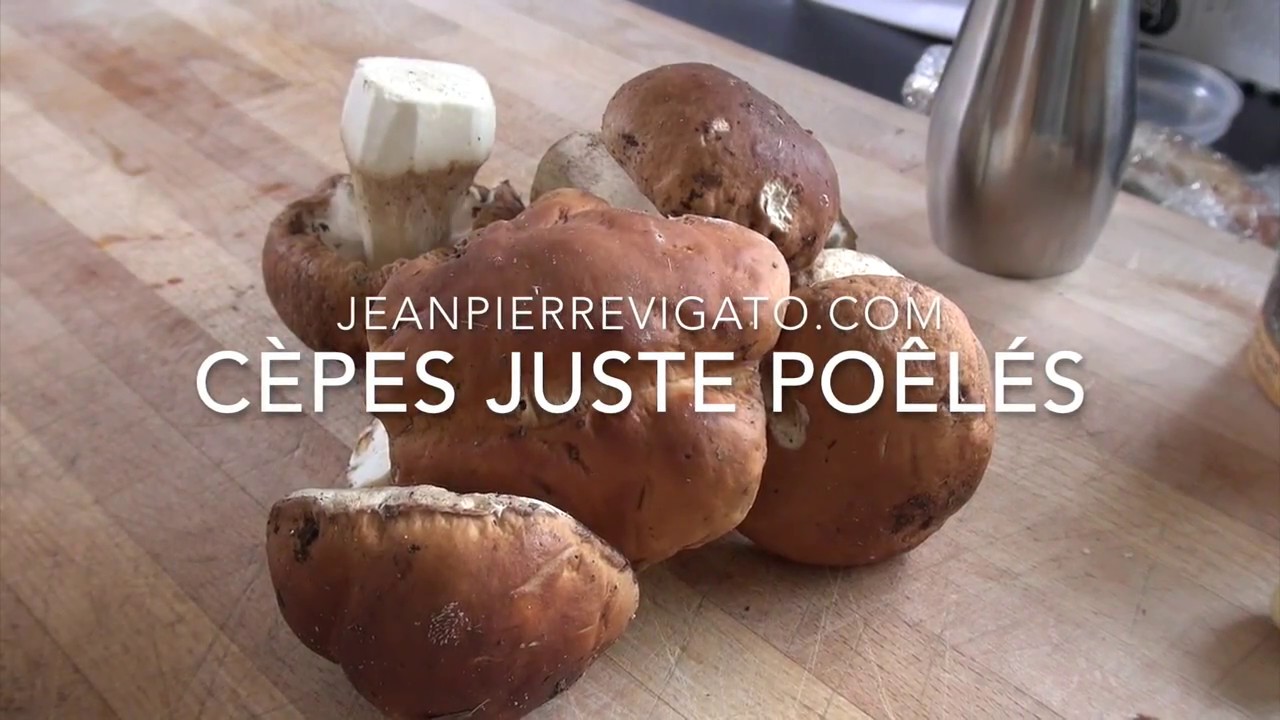 CÈPES FRAIS JUSTE POÊLÉS