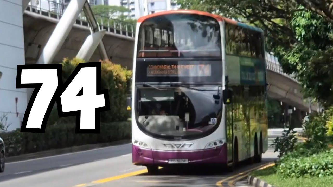 (SBST) SBS3674L on Service 74 - Volvo B9TL Wright Eclipse Gemini ll