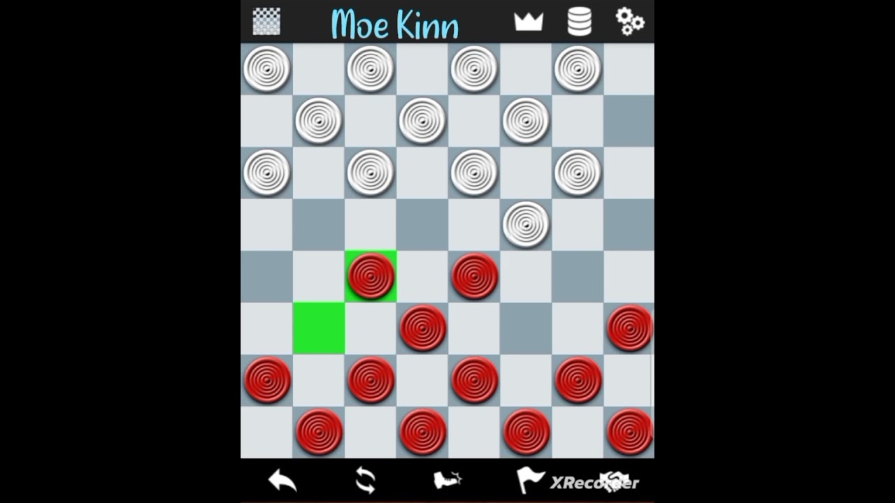 You must basically play a perfect game . ( a series of checker game  )