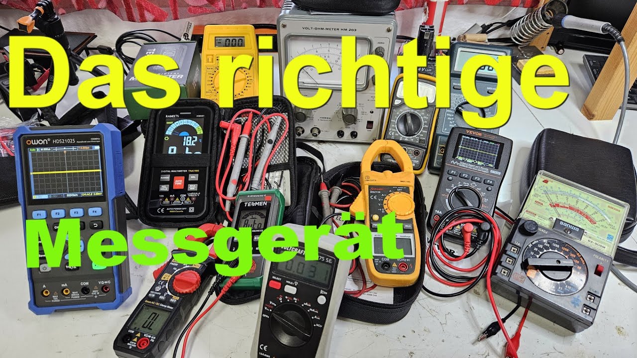 Multimeter Messger&auml;te f&uuml;r den Hobbyelektroniker