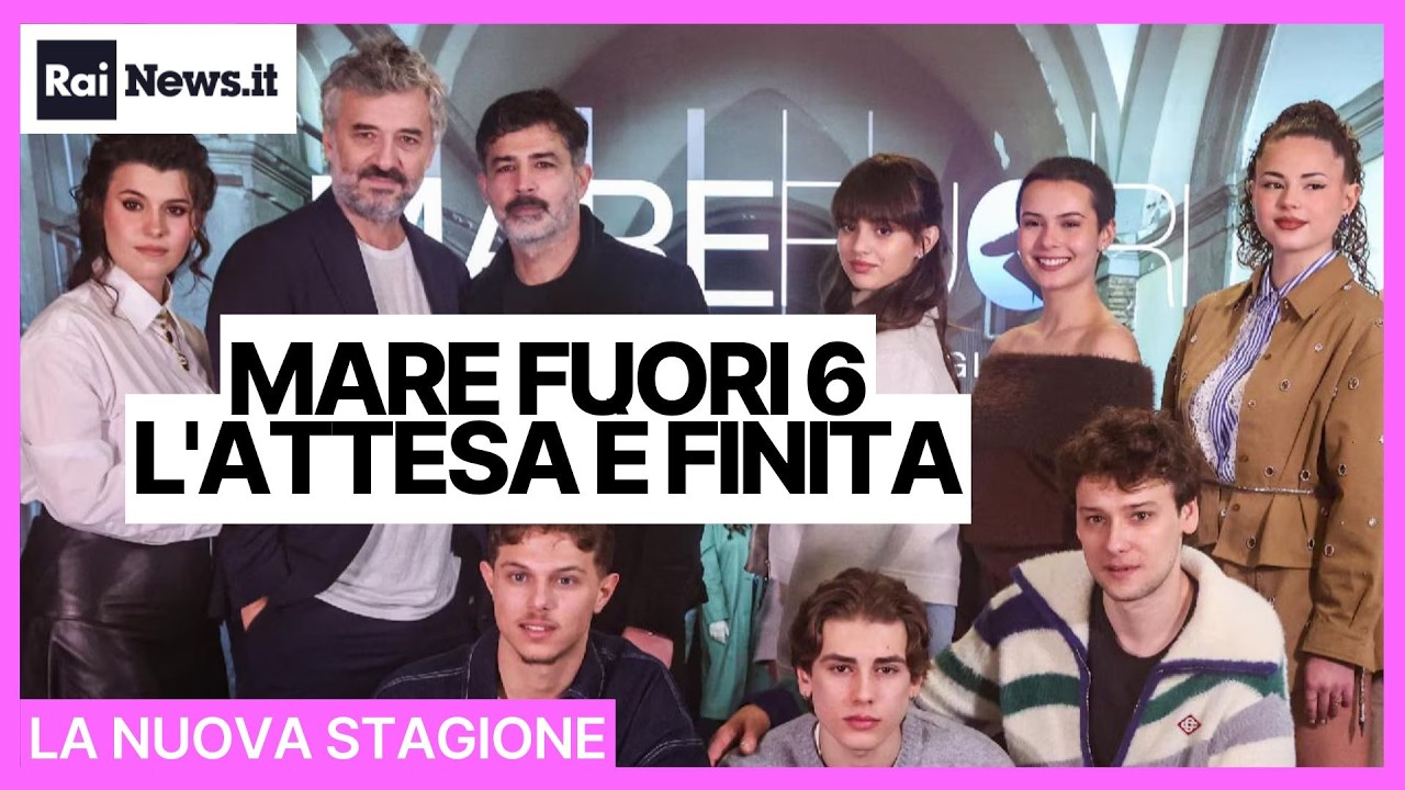 Mare Fuori 6, l&rsquo;attesa &egrave; finita. I primi episodi su RaiPlay