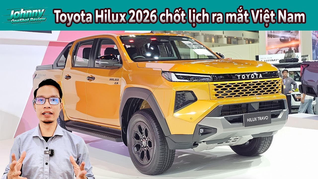 Toyota Hilux 2026 chốt lịch ra mắt Việt Nam, quyết đấu Ford Ranger |OneShot Review|