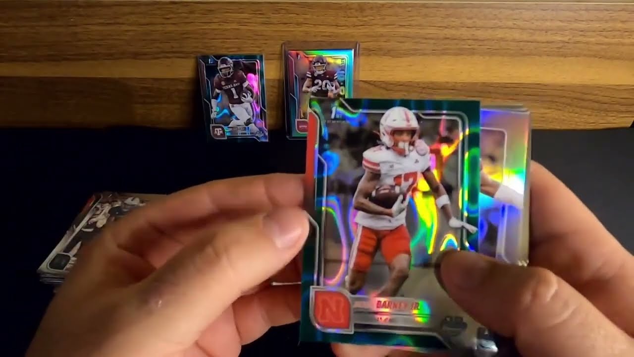 2025 Bowman Chrome U Football Mega Box!