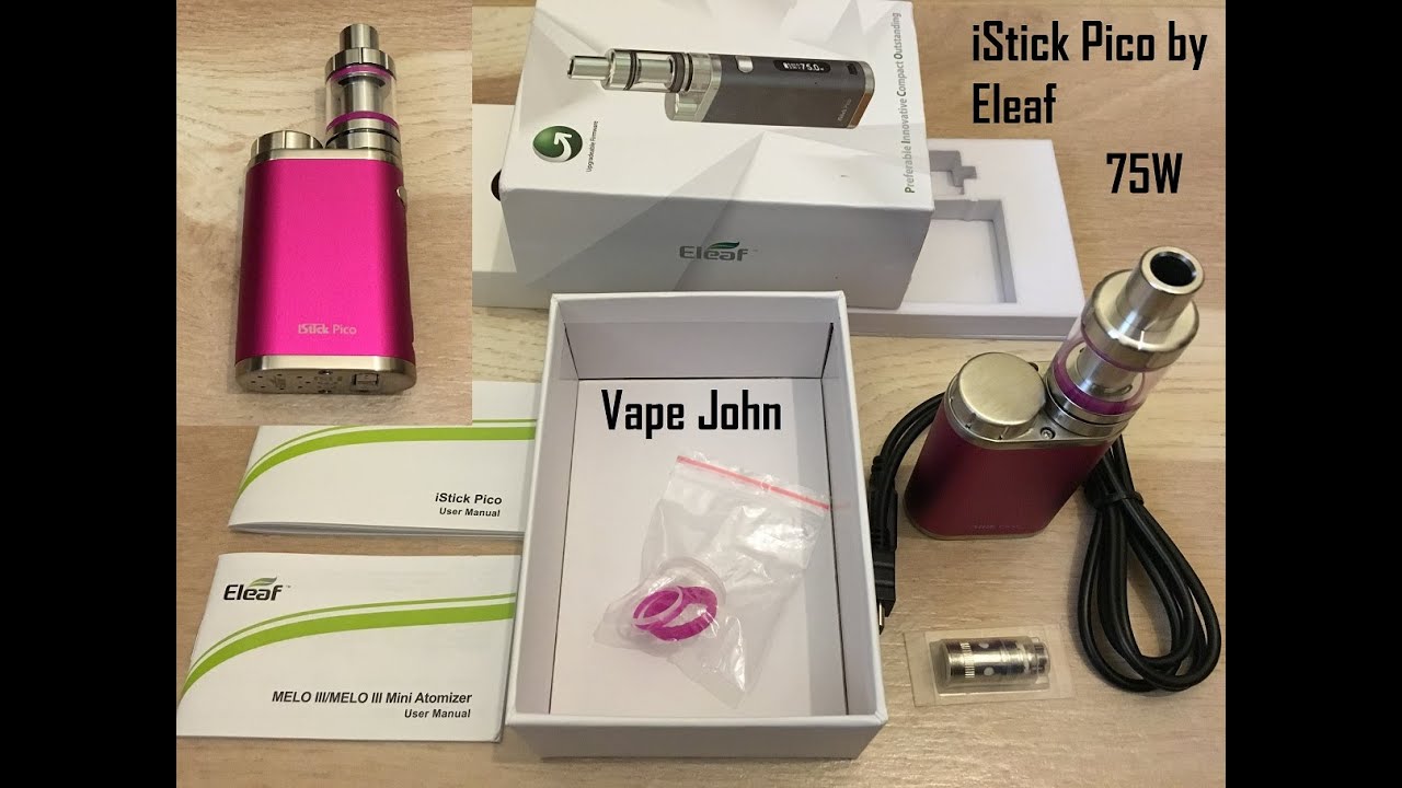 Eleaf iStick Pico 75W & Melo III Mini - Hot Pink