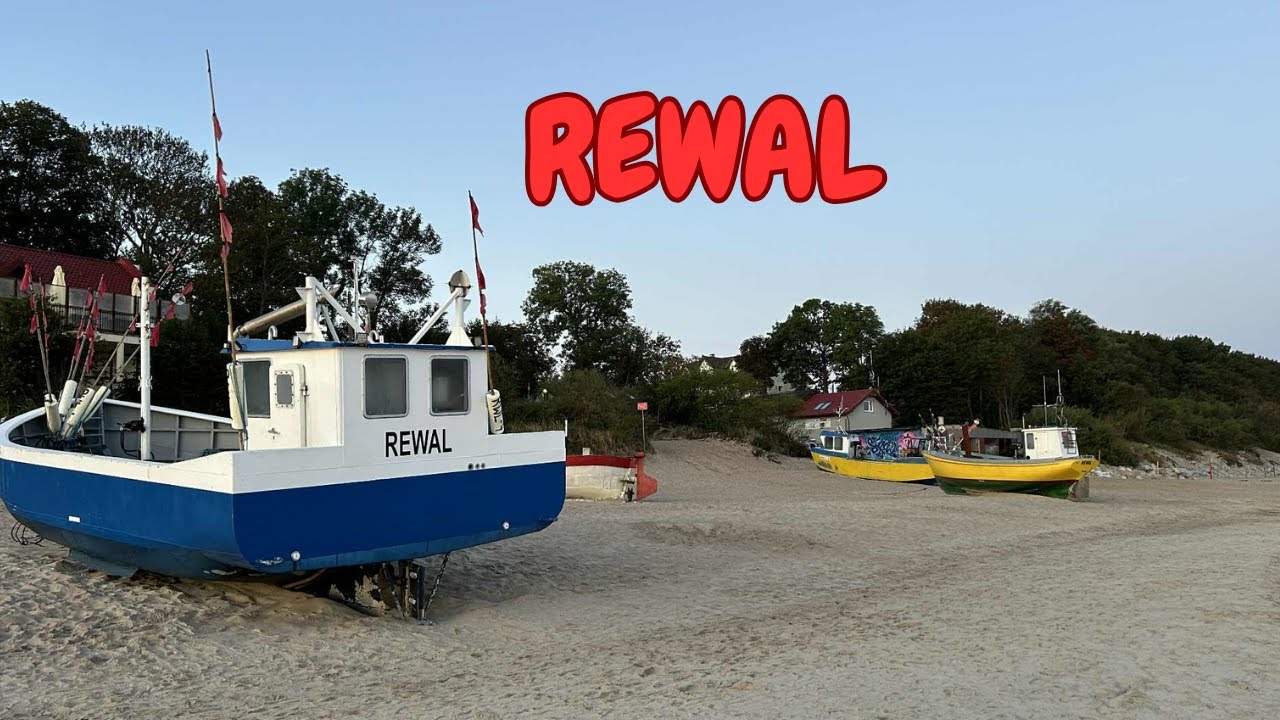 🇵🇱 REWAL - WSPANIAŁE MIEJSCE NA WAKACJE / PLAŻA W REWALU