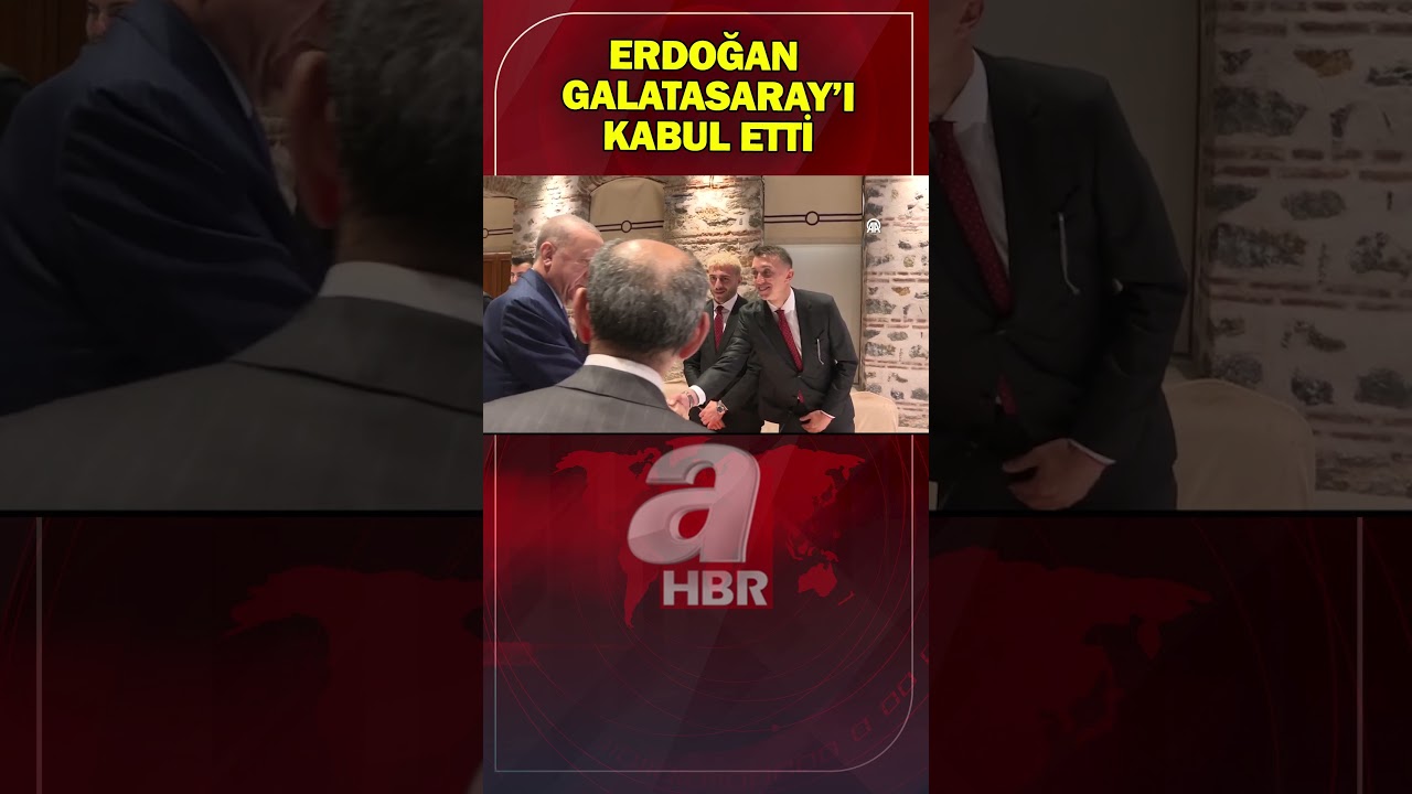 Başkan Erdoğan, Galatasaray'ı kabul etti! | A Haber