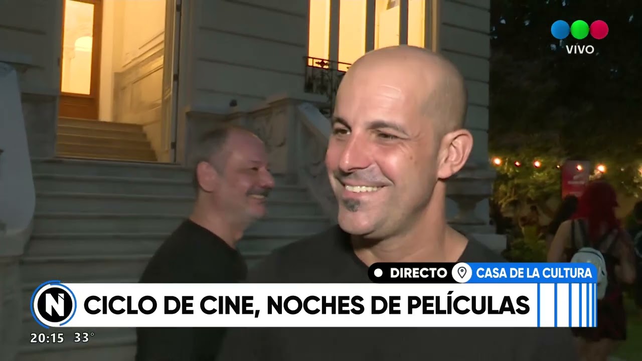 Ciclo de cine a cielo abierto en la Casa de la Cultura de Santa Fe