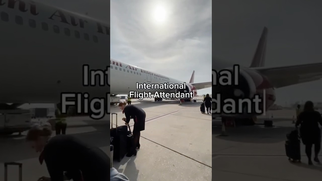 Charter Flight Attendant 30 Day Work Trip Pt. 1 #flightattendant #charterflightattendant #cabincrew