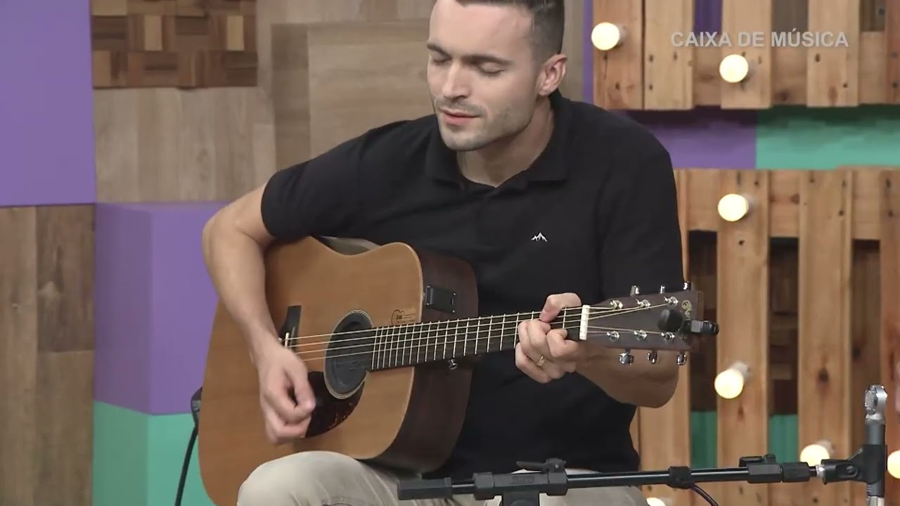 Bruno Vieira e Marcos Pedro - Ao Olhar Pra Cruz (ao vivo no Caixa de Música)