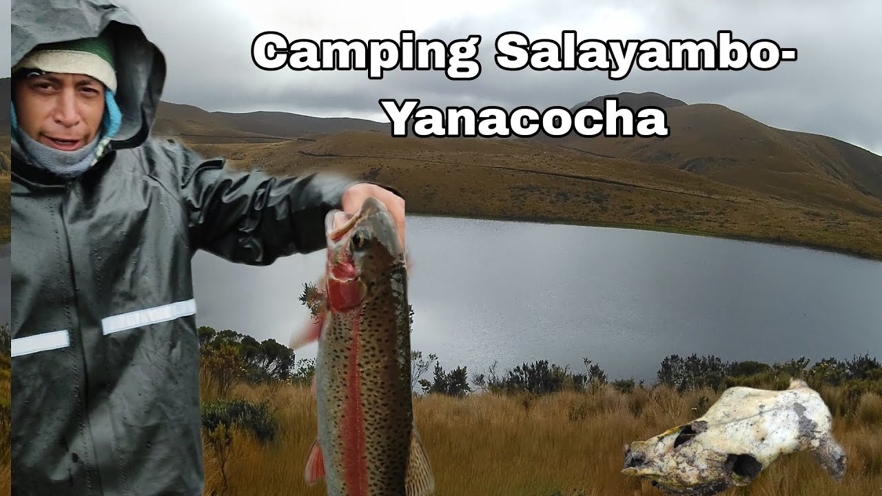 CAMPING / SENDERISMO / PESCA Y AVENTURAS EN LA LAGUNA DE SALAYAMBO YANACOCHA / CASI MORIMOS DE FRIO