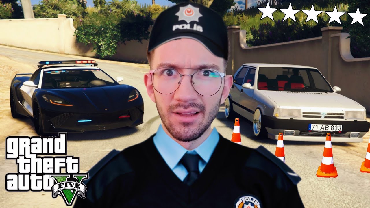Bir Günlüğüne Polis Olmak ! | GTA 5 MOD
