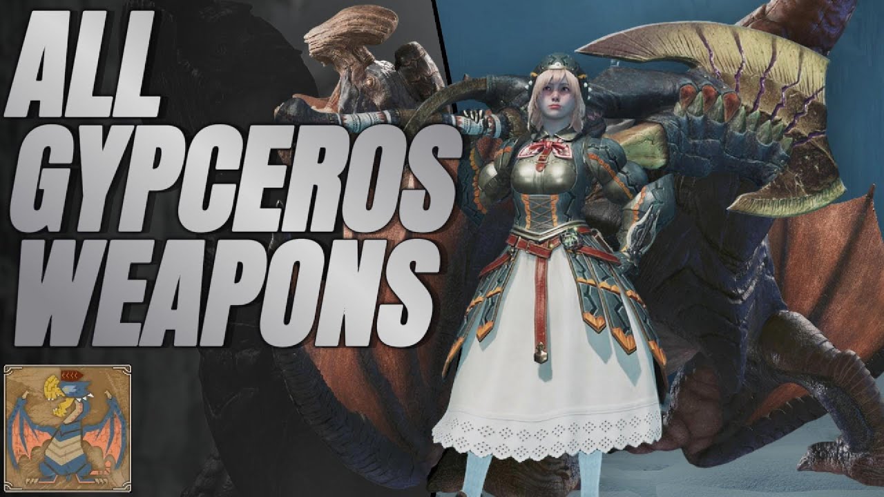 Monster Hunter Wilds All Gypceros Weapons 4K
