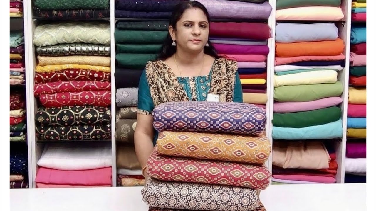 Ajarak/Delta/Kalamkaari/Crepe Materials…