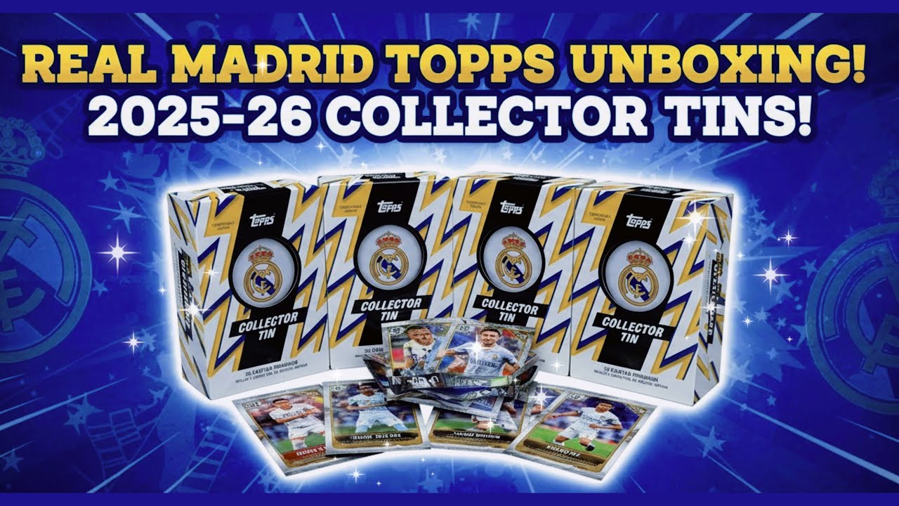 4 Real Madrid Collector 25/26 unboxing. Hit or Miss