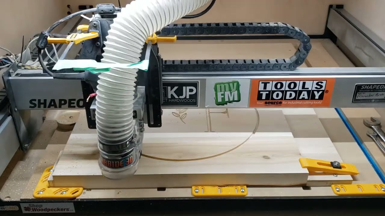Making A Custom Cedar Sign On The Shapeoko 3 XXL #cnc #youtube #woodworking