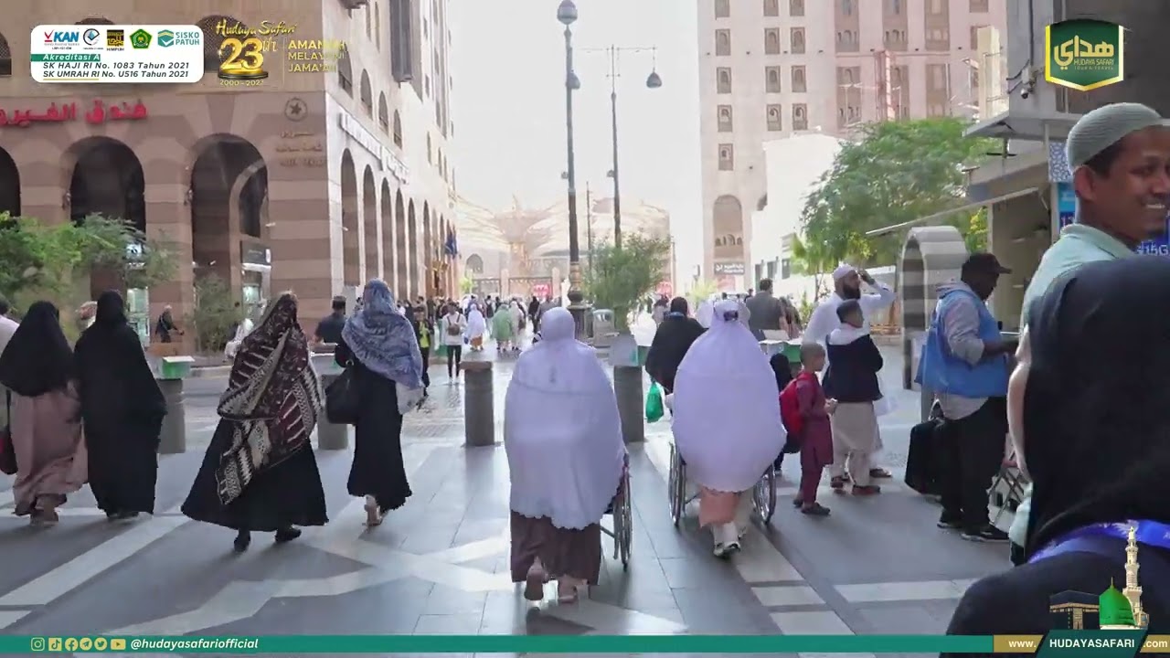 Review Jarak Hotel Dar Al-Naeem ke Masjid Nabawi #madinah
