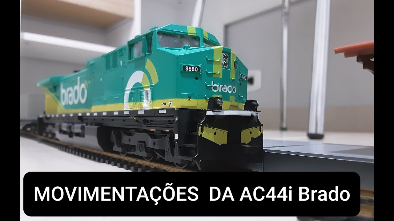 Movimentações da locomotiva AC44i Brado Frateschi