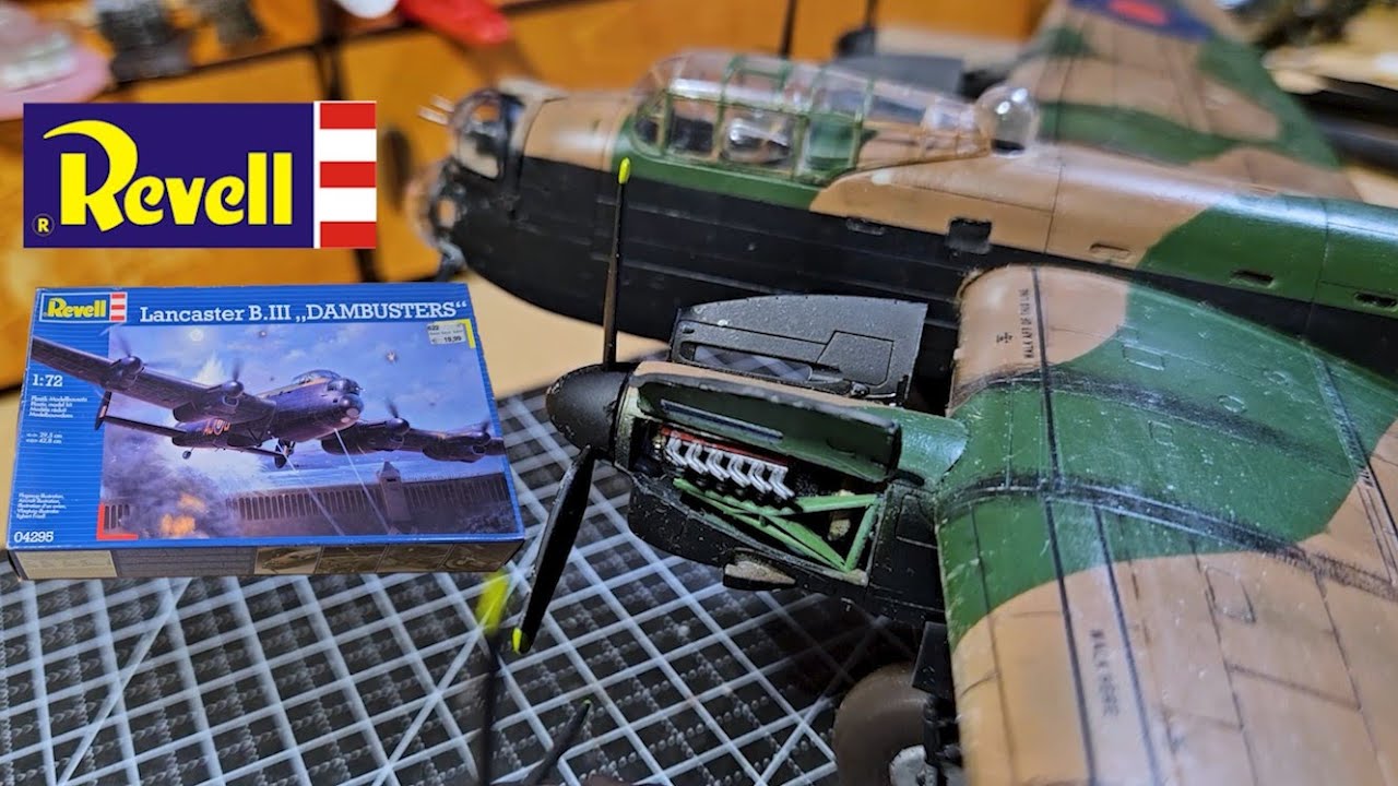 Revell Lancaster BIII Dambuster Unboxing and Full Build