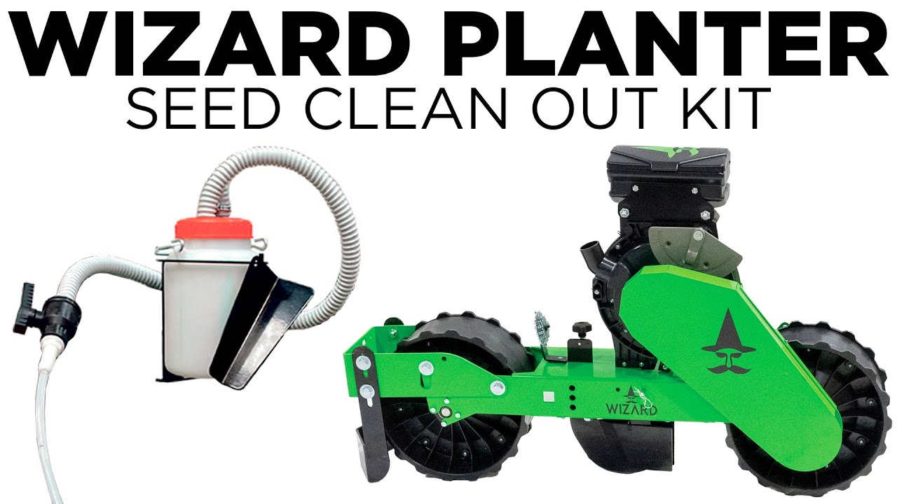 Wizard Vacuum Planter | Seed Clean Out Kit Overview