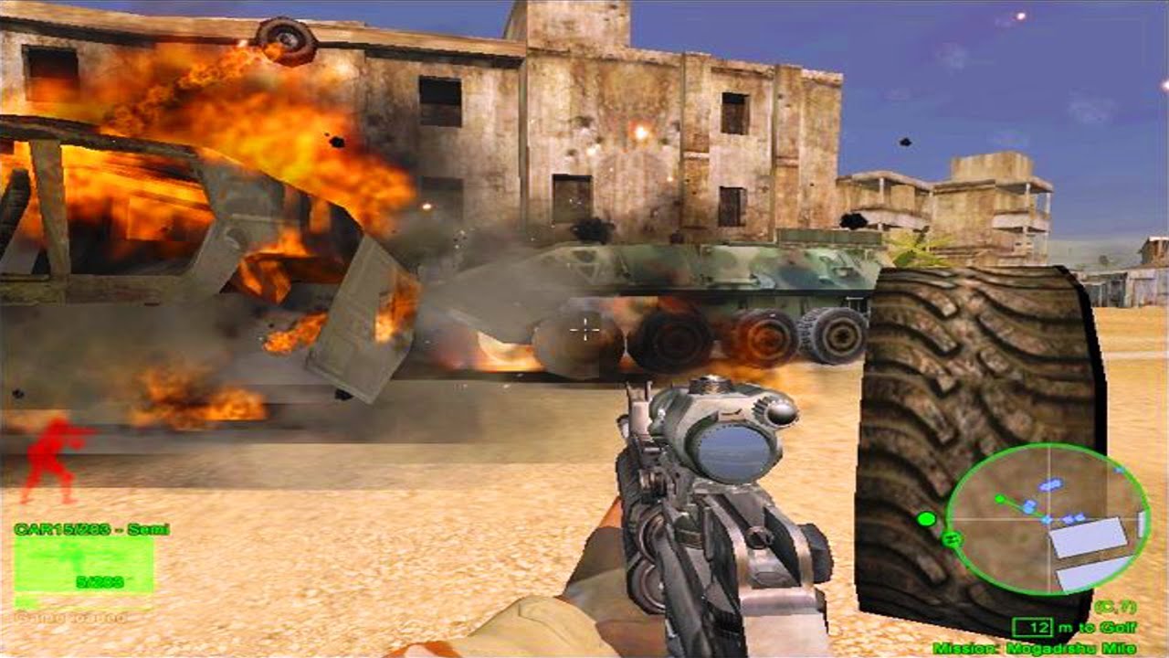 Delta Force Black Hawk Down Team Sabre Mission: Kharq Island Infiltration HD