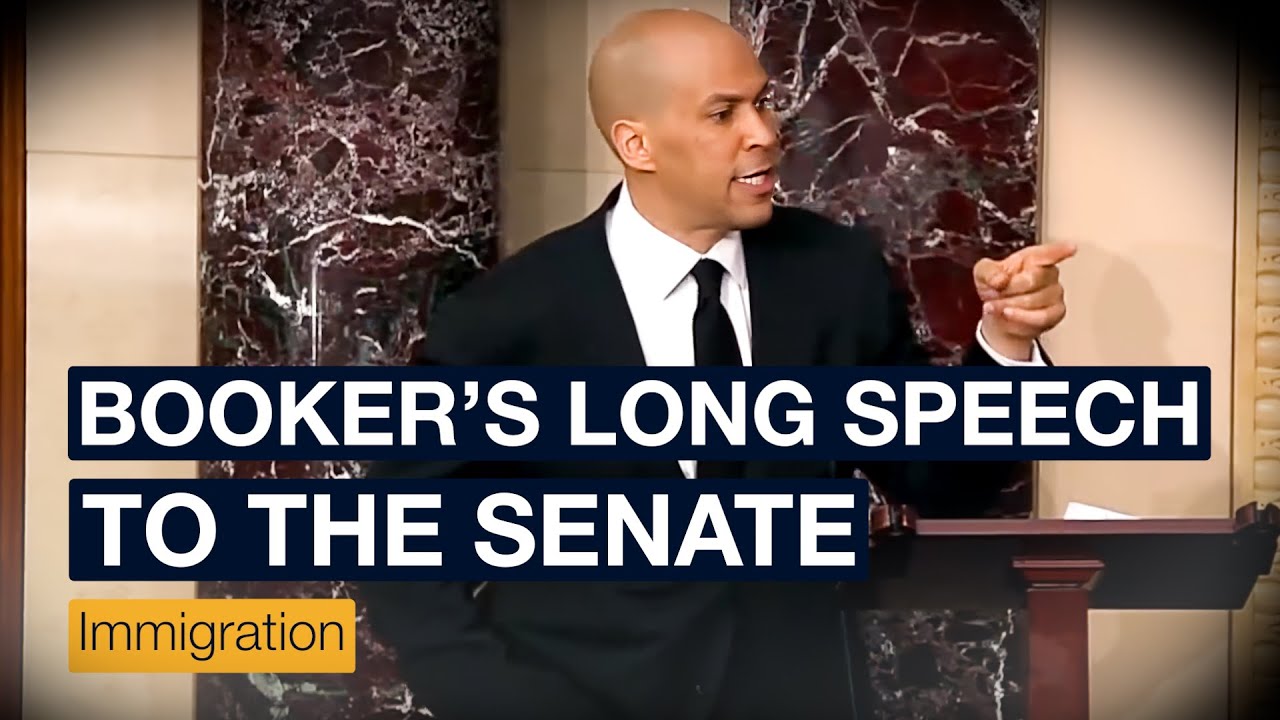 Trump's Dangerous approach to Immigration | Senator Cory Booker’s long speech to the U.S. Senate