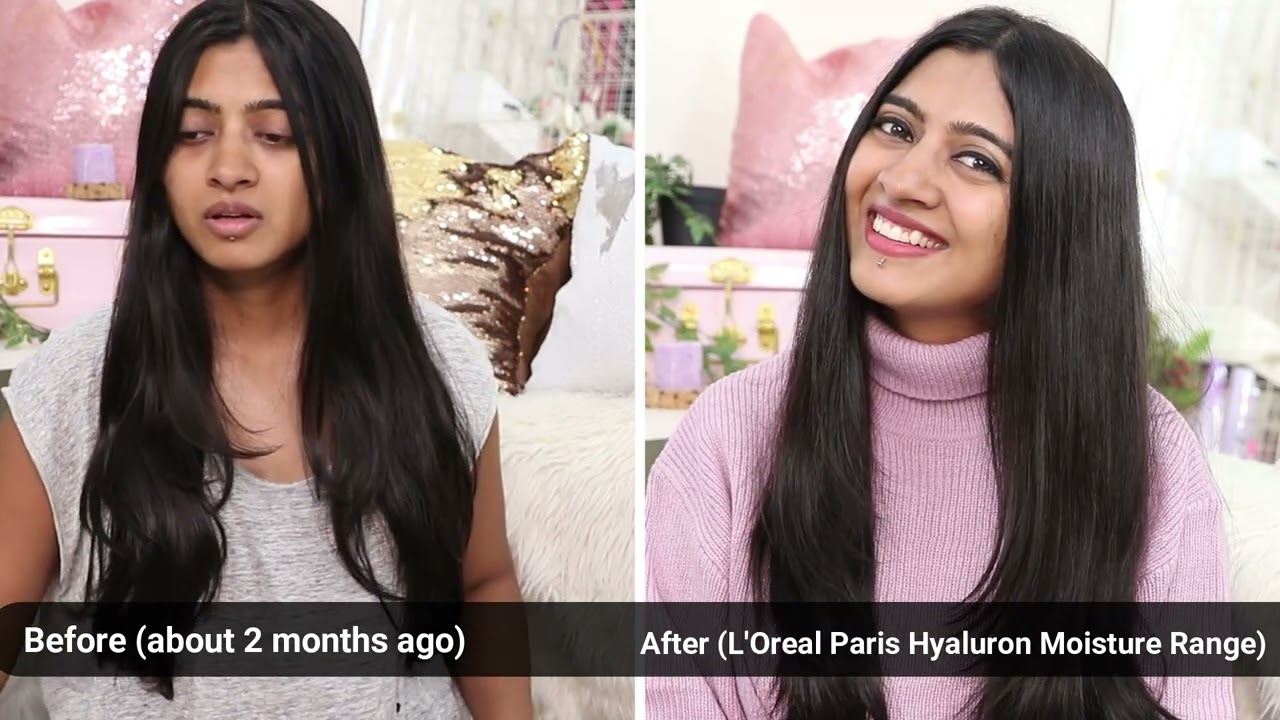 My Experience using the L’Oreal Paris Hyaluron Moisture Hair Care Range