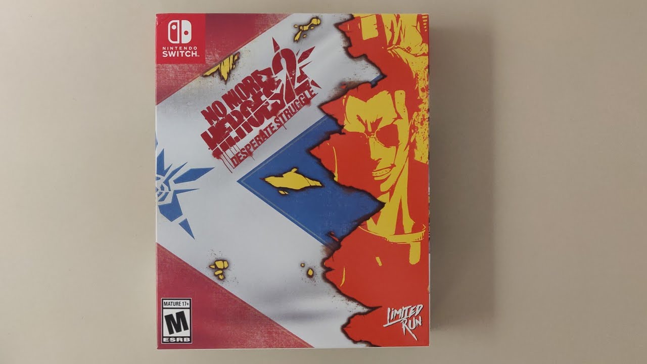 No More Heroes 2: Распаковка игр ограниченного тиража для Nintendo Switch