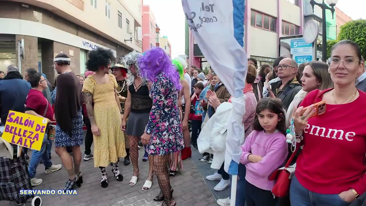 CARRERA DE TACONES EN EL CALNAVAL DE LA CUIDAD DE TELDE 2026 SERVANDO OLIVA