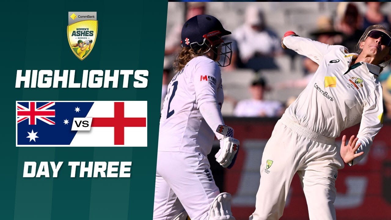 Australia v England 2024-25 | Only Test | Day Three