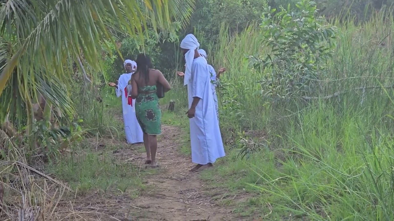 THE EMPTY VILLAGE BEHIND THE SENCE 