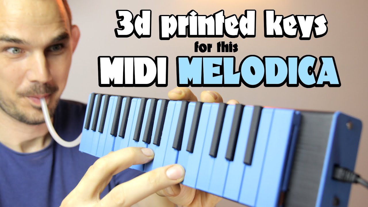 DIY MIDI melodica, and the robot I built to test it.