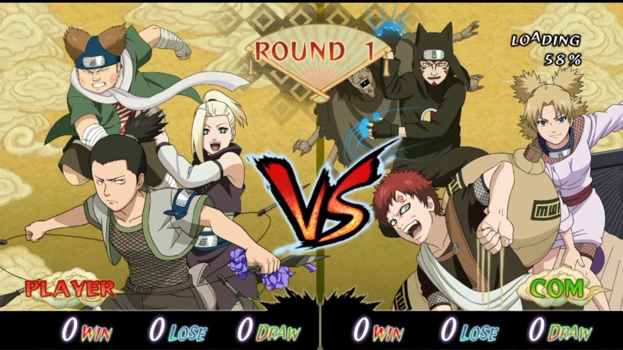 Shikamaru VS gara  ||  Naruto ultimate Ninja Storm Ninja fights 15 February 2026