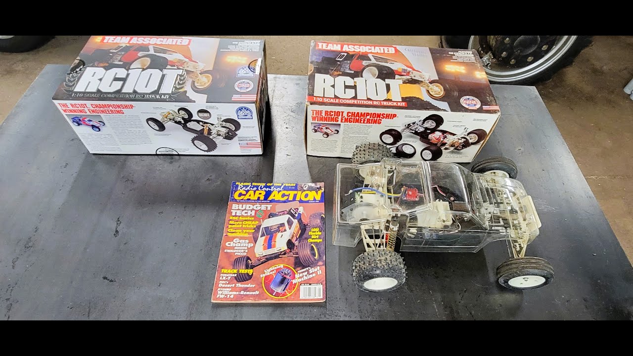 comparing a rerelease Team Associated RC10T to an original
