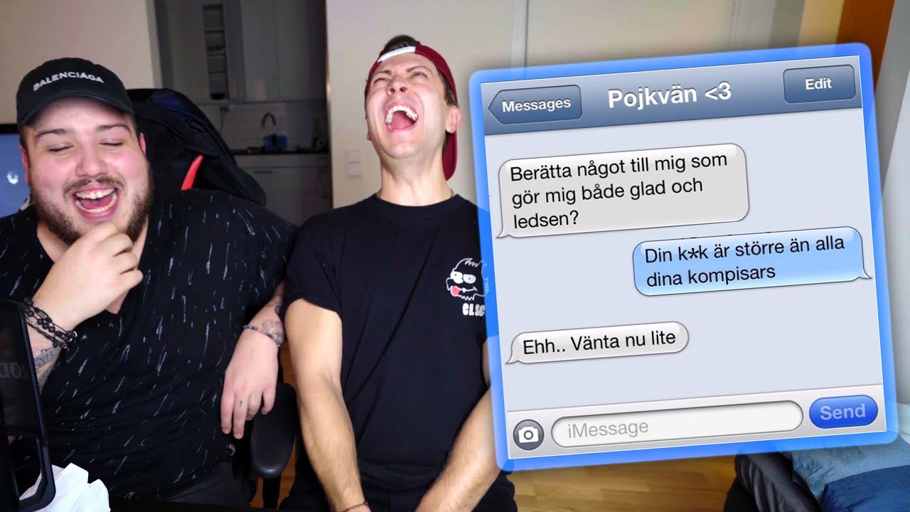 REAGERAR PÅ SVERIGES SJUKASTE SMS | VLAD VS ANIS