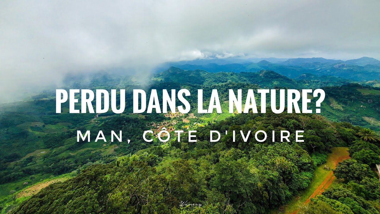 Perdu en pleine nature - Man, Côte d'Ivoire