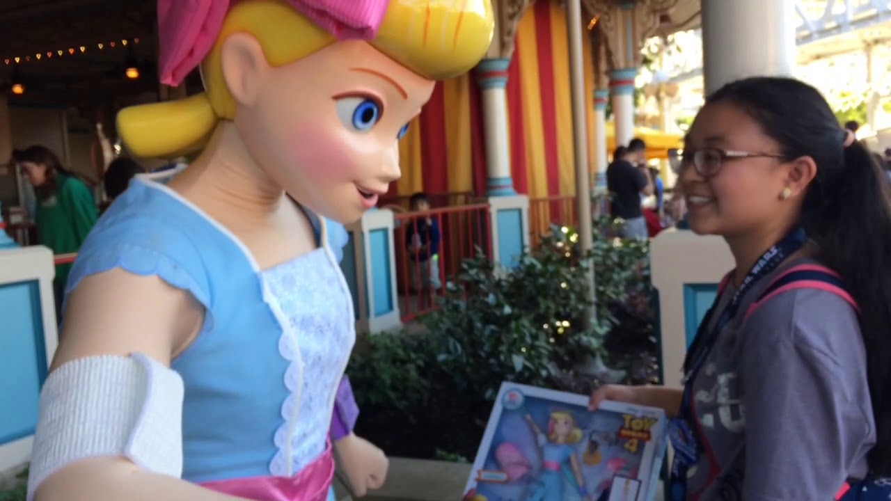 Meeting Bo Peep at California Adventure 6-22-19