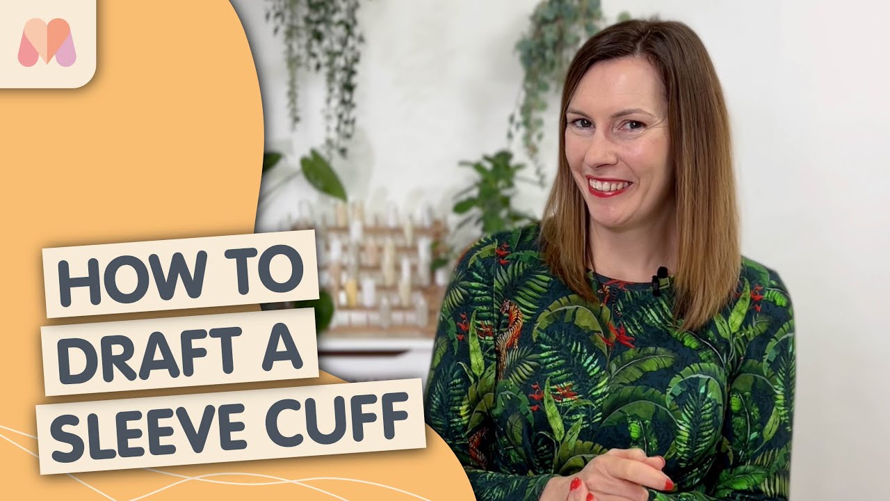 How to Pattern Draft | Sleeves | Drafting a Sleeve Cuff