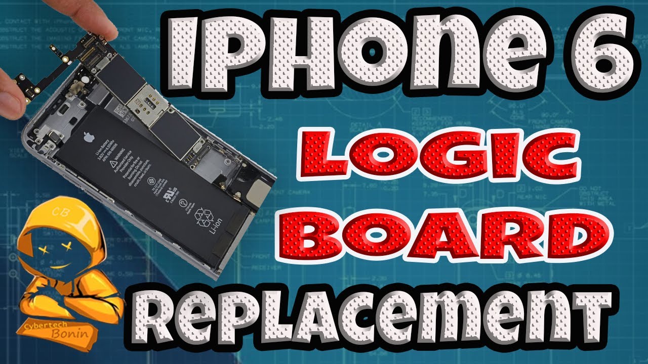 iPhone 6 motherboard replacement | How to replace logic board on iPhone 6