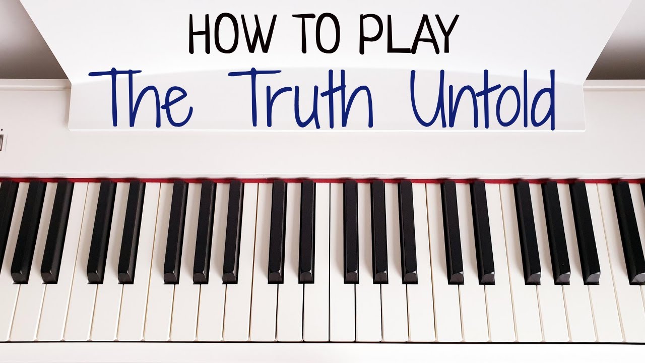 BTS (방탄소년단) - The Truth Untold (Feat. Steve Aoki) | EASY Piano Tutorial by Lolav |